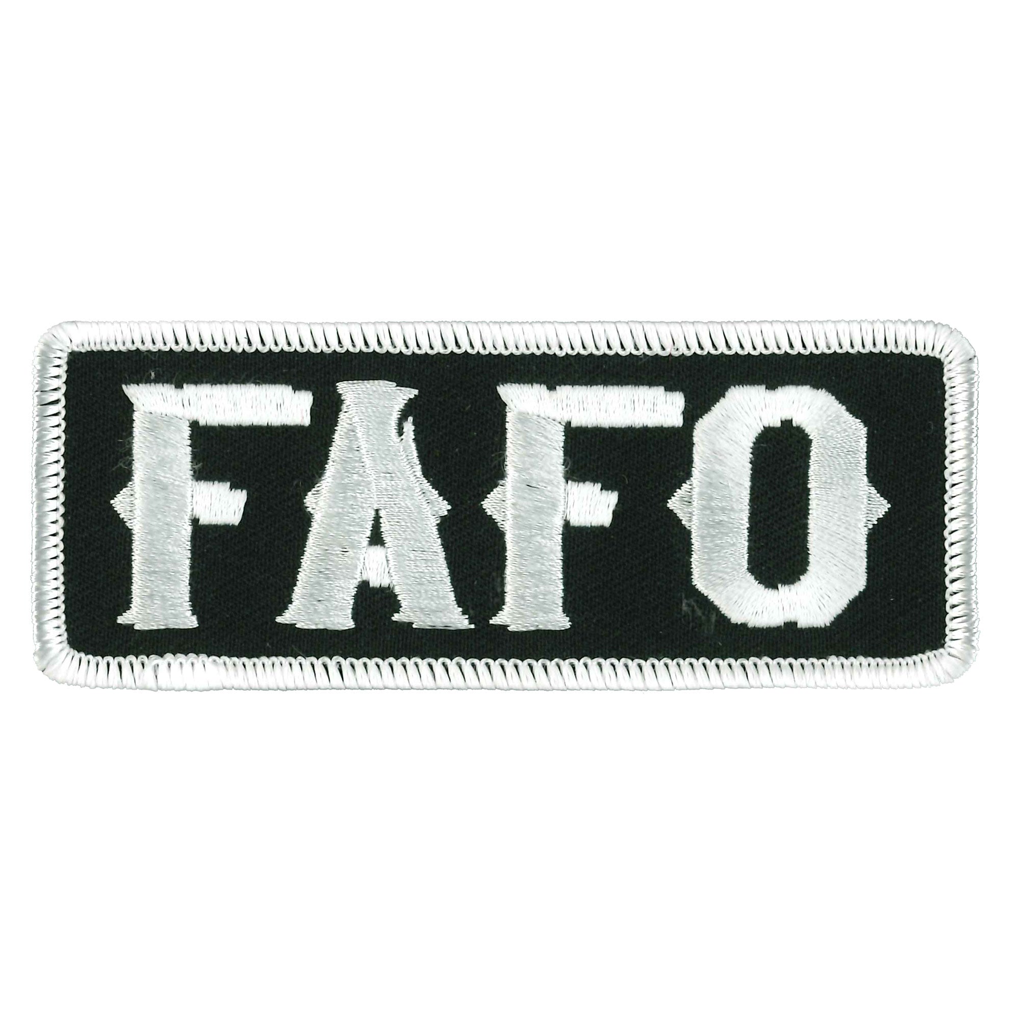 Hot Leathers FAFO 4" Patch