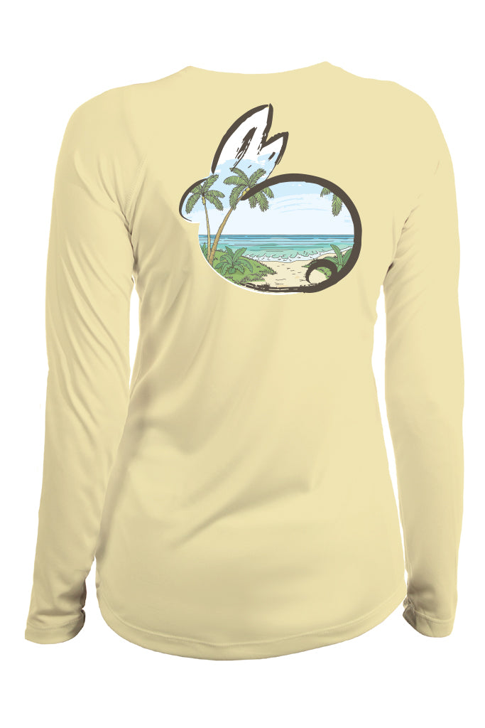 Island Bunny Paradise Found Camisa de Playa