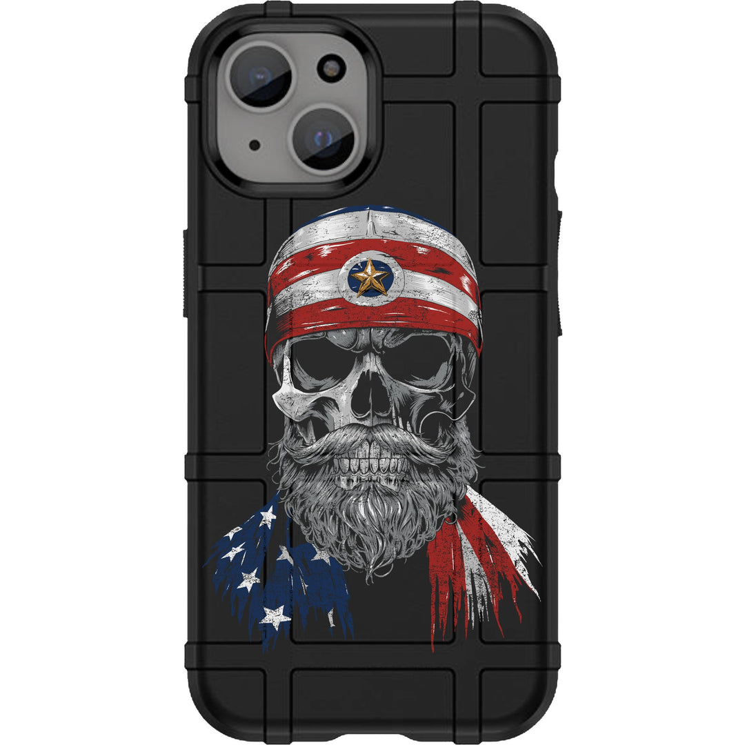 Warrior 12 American Death Dealer Custom Printed Android & Apple Phone Cases