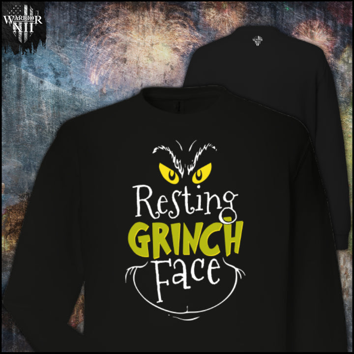 Resting Grinch Face - Sweatshirt