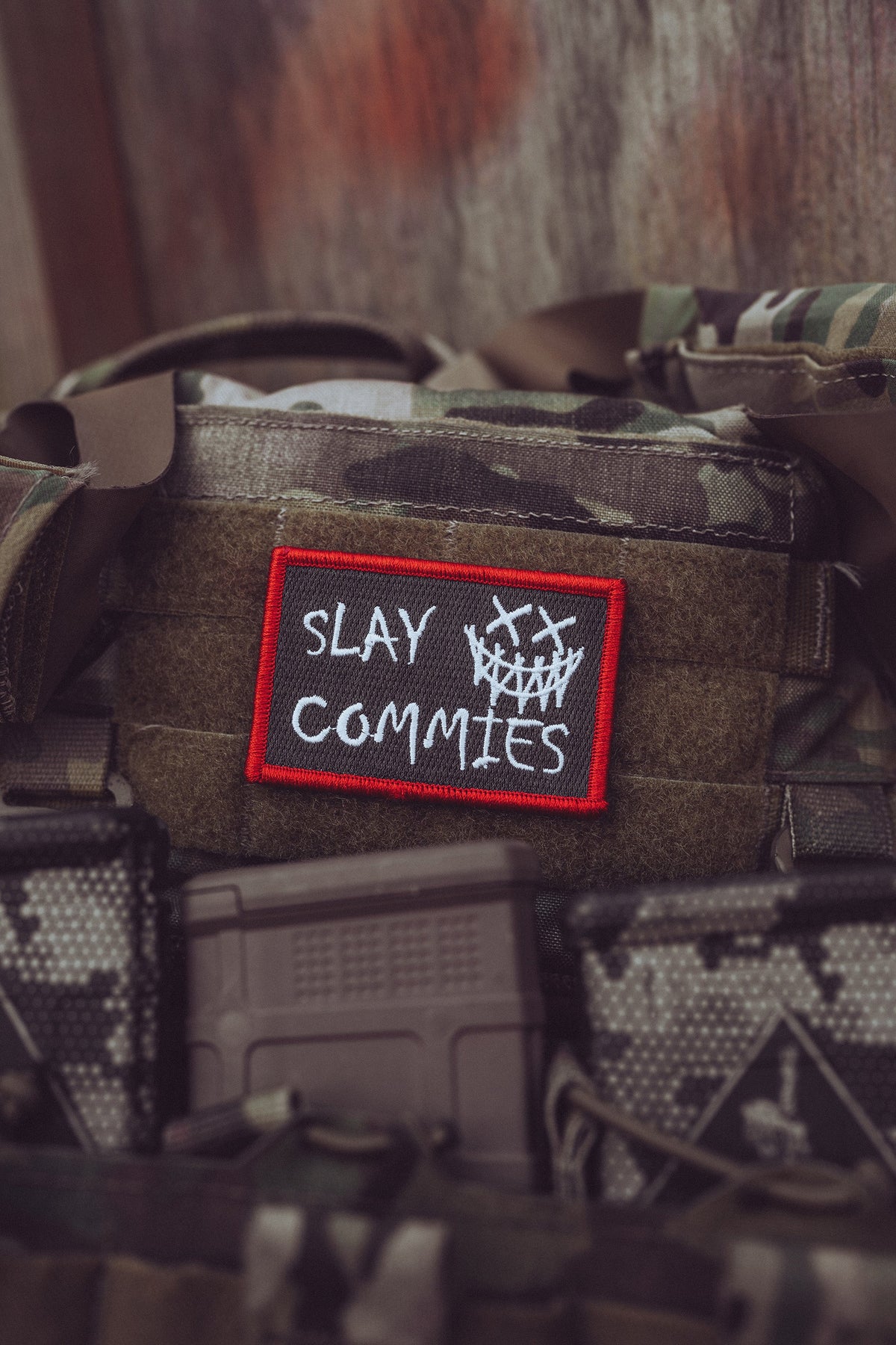 Slay Commie Embroidery Patch