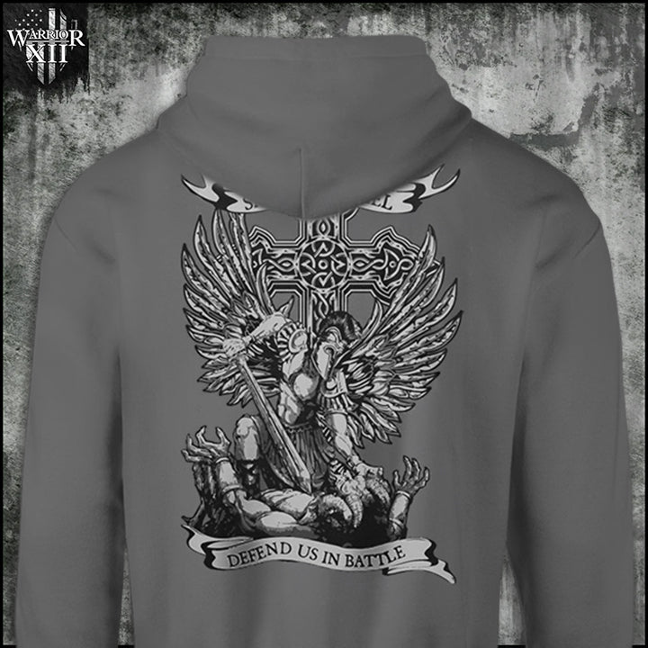 Saint Michael Defend Us - Hoodie