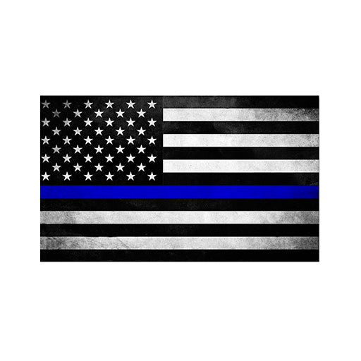 Thin Blue Line American Flag Magnet