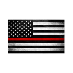 Thin Red Line Flag Magnet