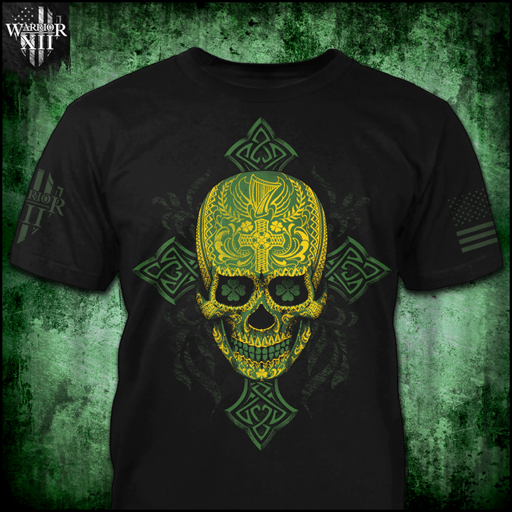 Irish Sugar Skull - ON SALE