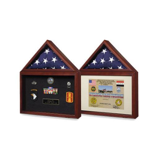 Air force Flag and medal display box - Shadow Box