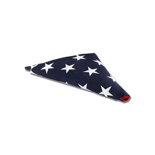 American Burial Flag Box, Large Coffin Flag Display Case