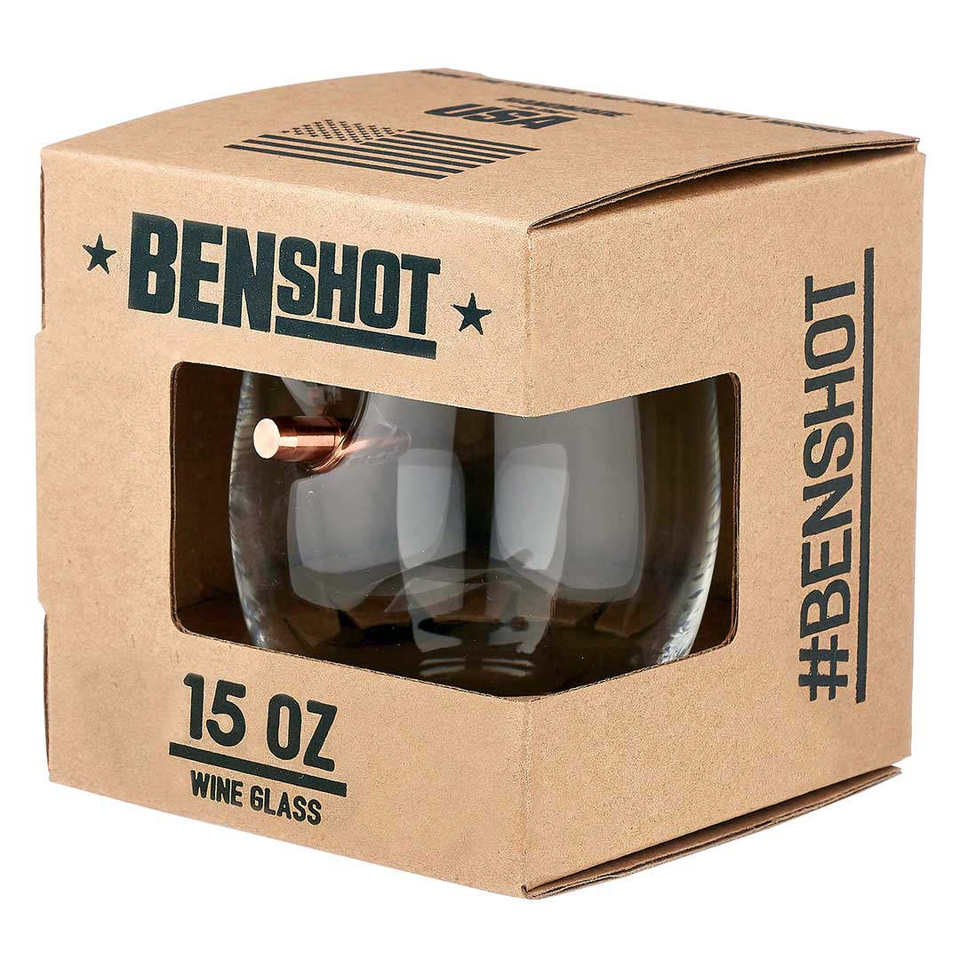 BenShot Freedom Wine Glass - 15oz