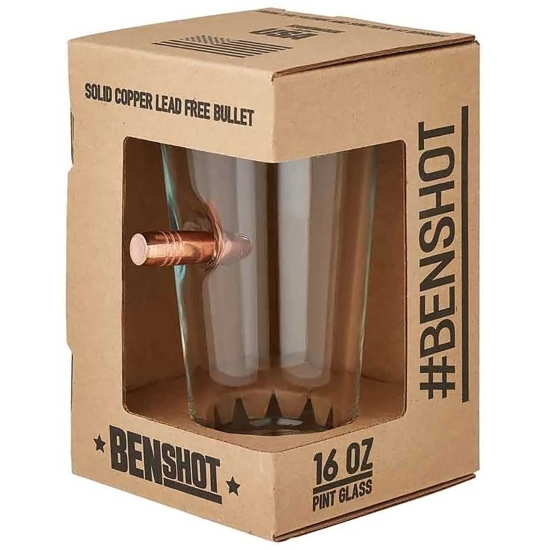 BenShot Pint Glass - 16oz