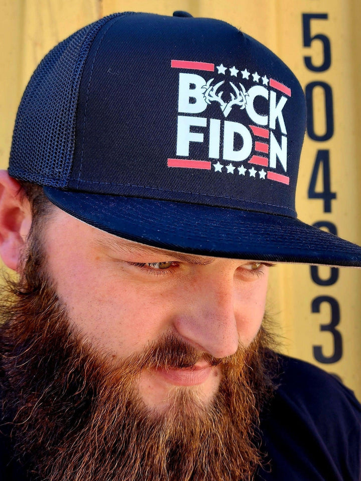 Buck Fiden Beanies, Flat Bill