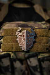 Cold Blooded Split Leather Patch