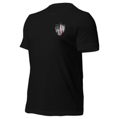 Fireman Red Line T-Shirt In Honor Of Our Fallen Heroes