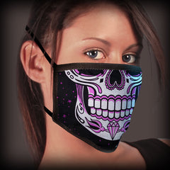 Hot Leathers FMA1027 Sugar Skull Face Mask