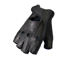 Hot Leathers GVD1005 Deerskin Fingerless Gloves
