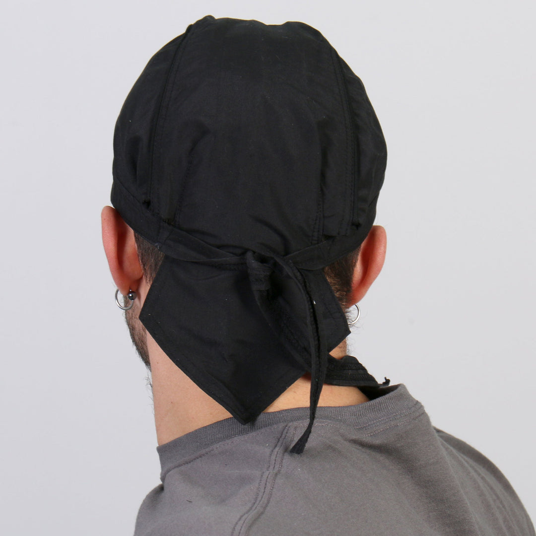 Hot Leathers Classic Black Premium Lightweight Headwrap HWH1064