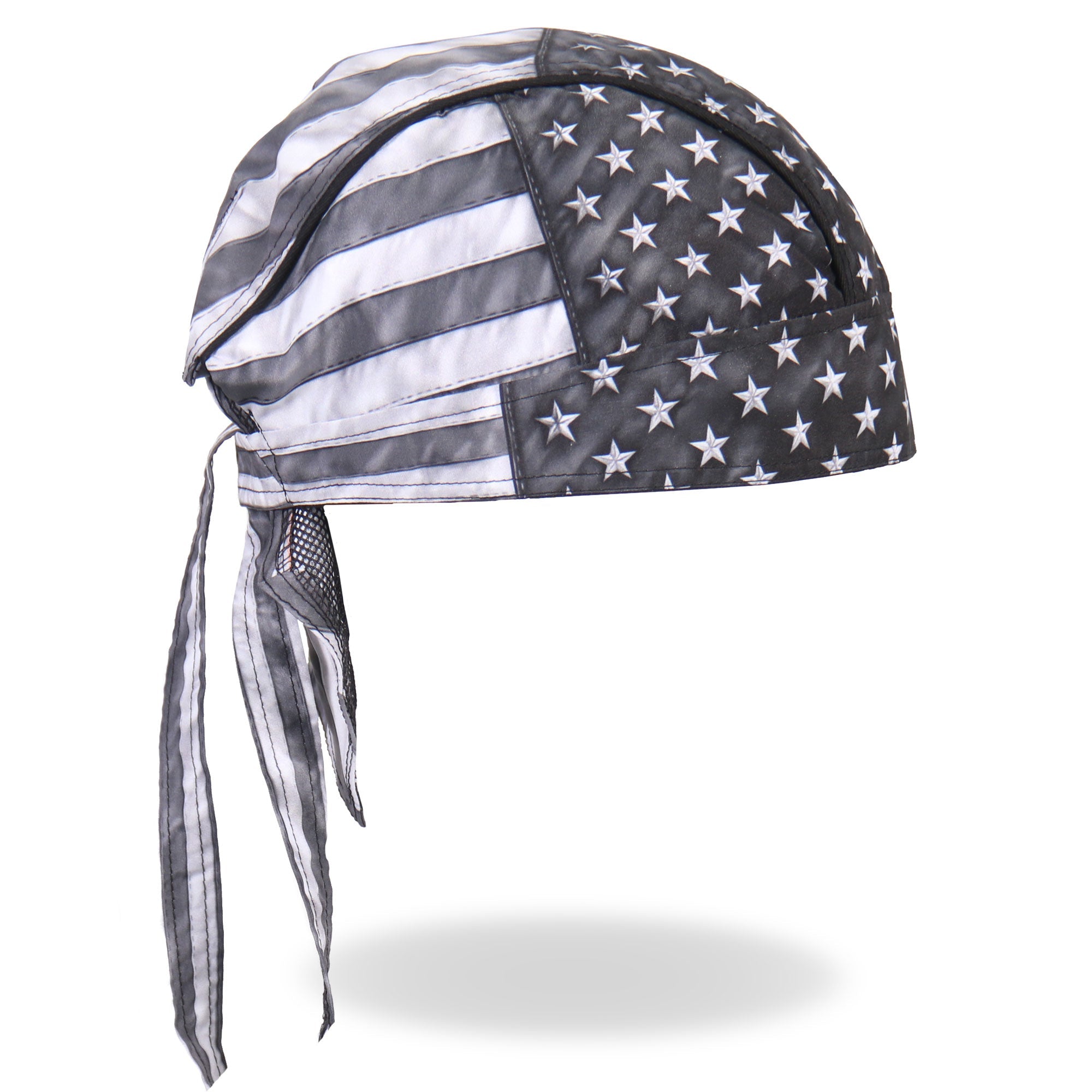 Hot Leathers Gray Flag Vintage Style Lightweight Headwrap HWH1092