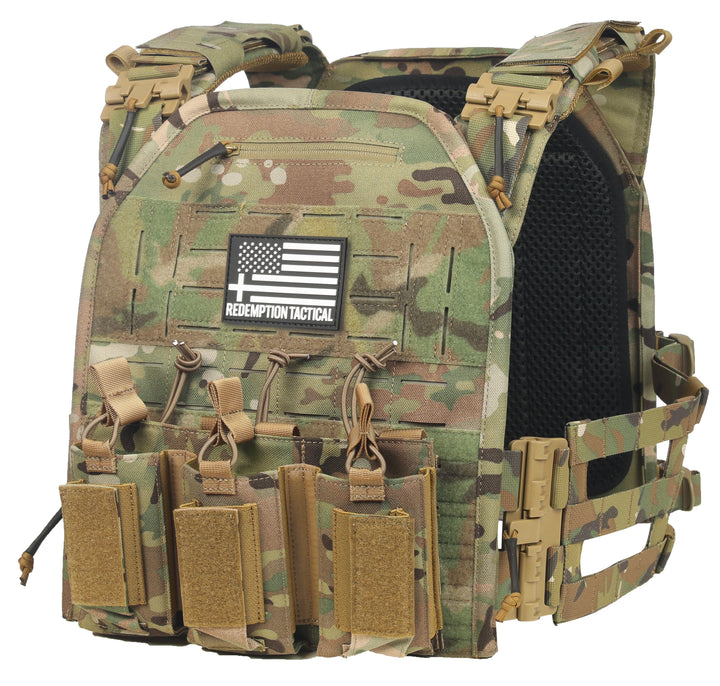 FULL KIT COMBO Crusader 2.0 XL Armor COMBO PACKAGE LIGHTWEIGHT LEVEL IV (2) 10x13.5 Front/Back Plates, Plate Carrier Bag, Medic Pouch