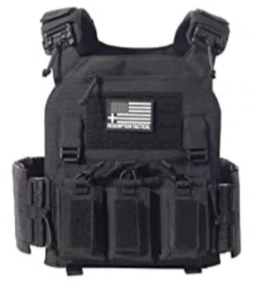 Crusader 2.0 l St. Michael FULL ARMOR KIT COMBO PACKAGE with Crusader 2.0 +Medical Kit + LEVEL IV  (2) 10x12 Front/Back Plates (2) 6x8 Side Plates (Level III)