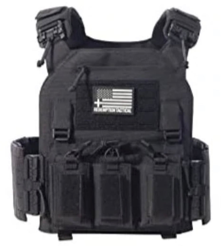 CRUSADER 2.0 ARMOR KIT Front/Back Plates LIGHTWEIGHT LEVEL IV  (2) 10x12 Front/Back Plates Full Kit