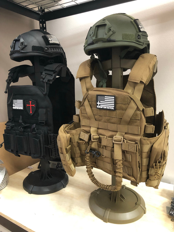 Armor Butler Stand 2.0 Holds Armor Tactical Vest Helmet Stand