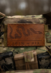 Join or Die Leather Patch