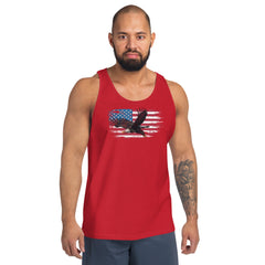 American Flag Bald Eagle Tank Top