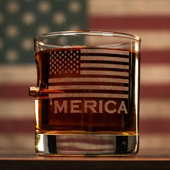 'Merica Rocks Glass - 11oz