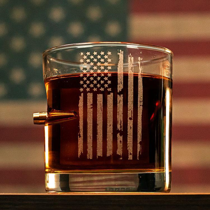 Patriotic Rocks Glass - 11oz