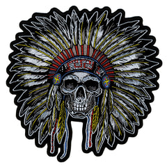 Hot Leathers Full Headress 10" x 10" Patch