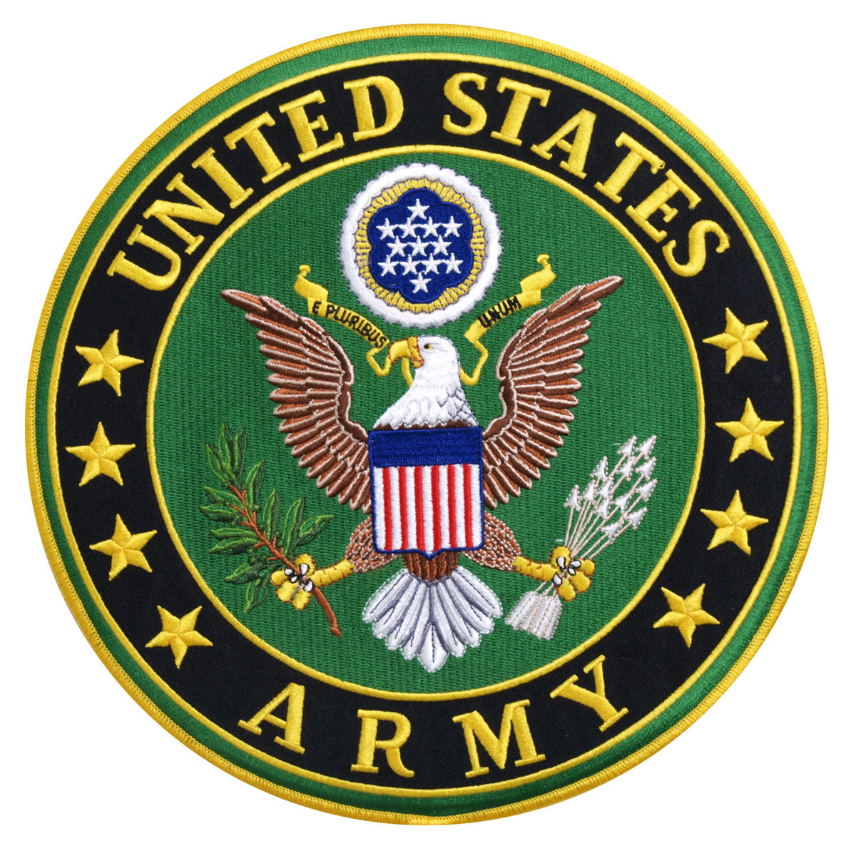Hot Leathers US Army Military es 10" x 10" Patch