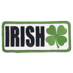 Hot Leathers Irish Clover Embroidered 4" x 2" Patch