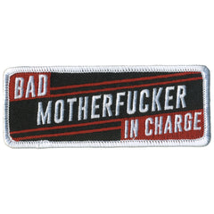 Hot Leathers PPL9781 Bad Mofo 4"x 2" Patch