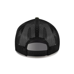 RA Branded Leather Mesh Hat