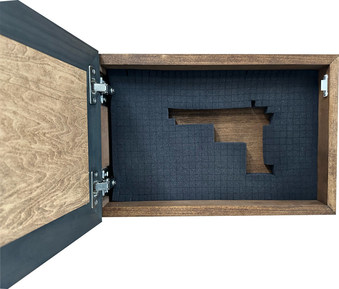 Hidden Gun Storage Cabinet - I'd Rather Be Fishing