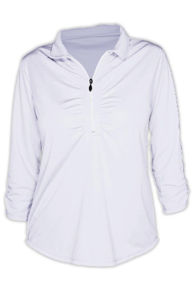 Ladies Shell Caye 1/4 Zip Pullover