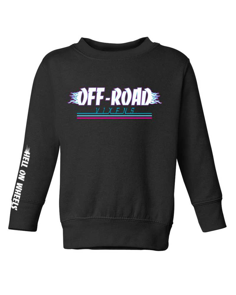 Toddler Hell on Wheels Crewneck Pullover