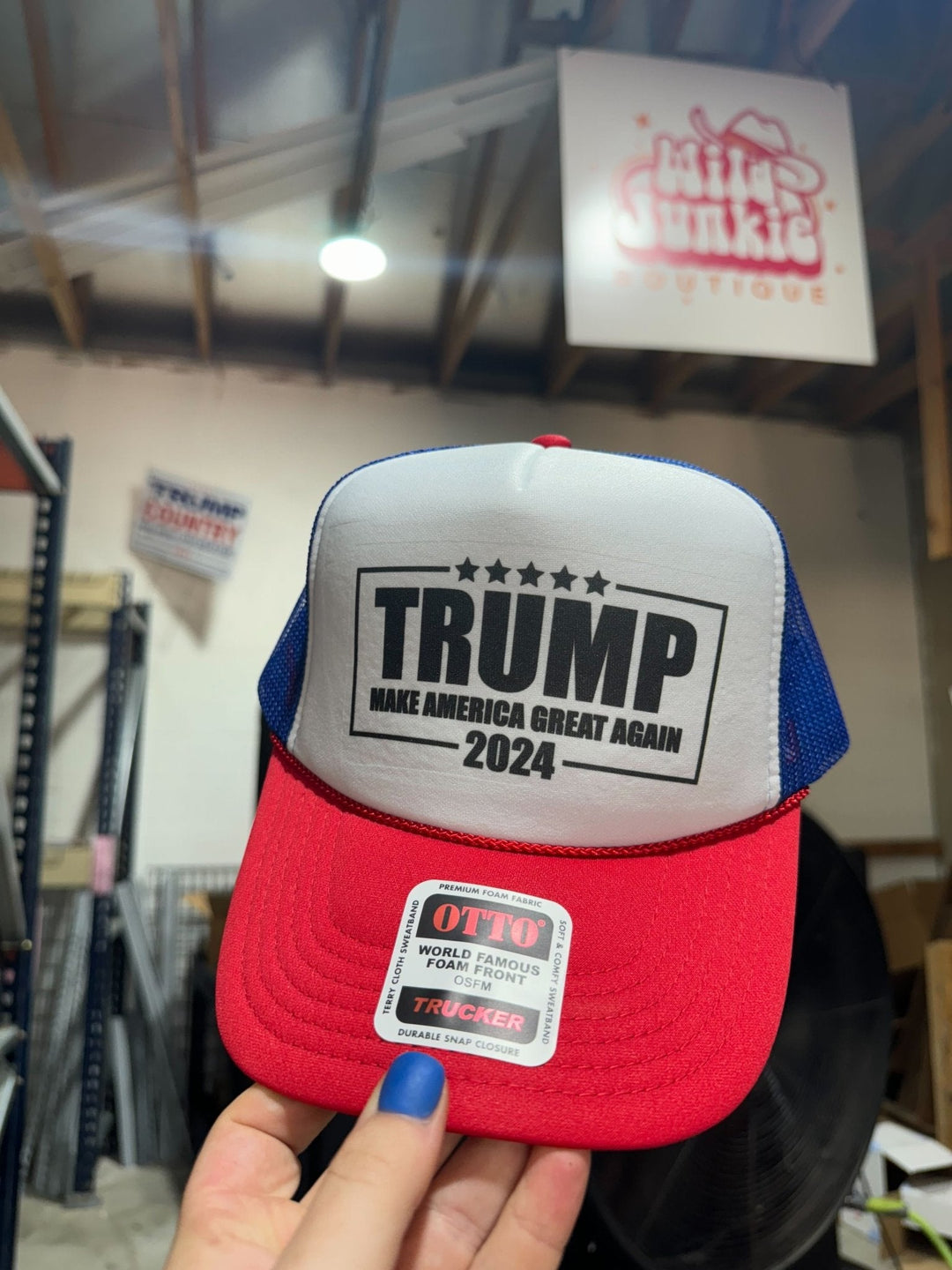 Trump MAGA Trucker Hat