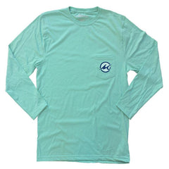 Watermark Logo Long Sleeve T-Shirt