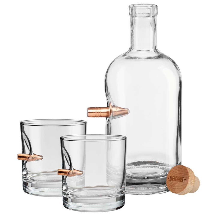 Whiskey Decanter and Rocks Glass Set