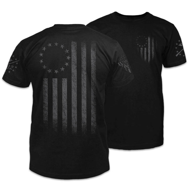 Betsy Ross Flag Shirts – Warrior 12 - A Patriotic Apparel Company