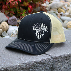 The Warrior Snapback Hat Black/Cream