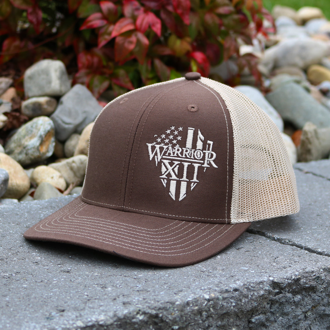 The Warrior Snapback Hat Brown/Khaki