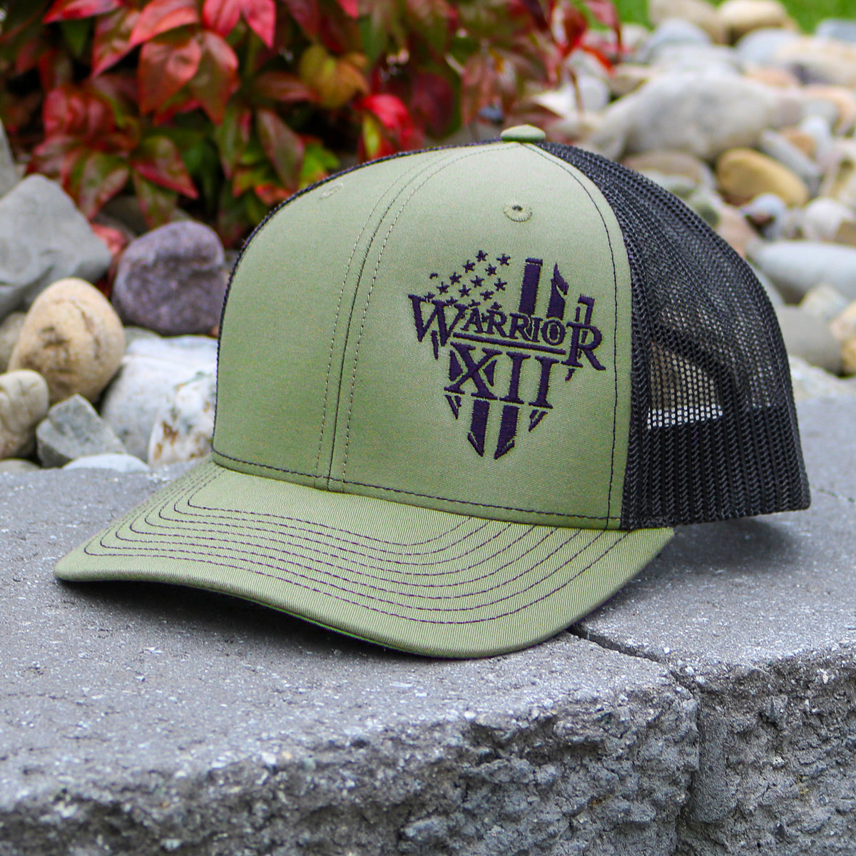 The Warrior Snapback Hat OD Green/Black