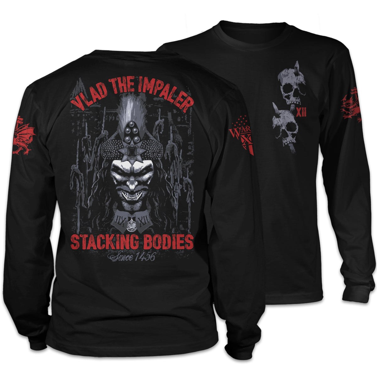Warrior 12 Vlad The Impaler Long Sleeve, Size: Small
